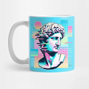 Vaporwave Greek God Mug